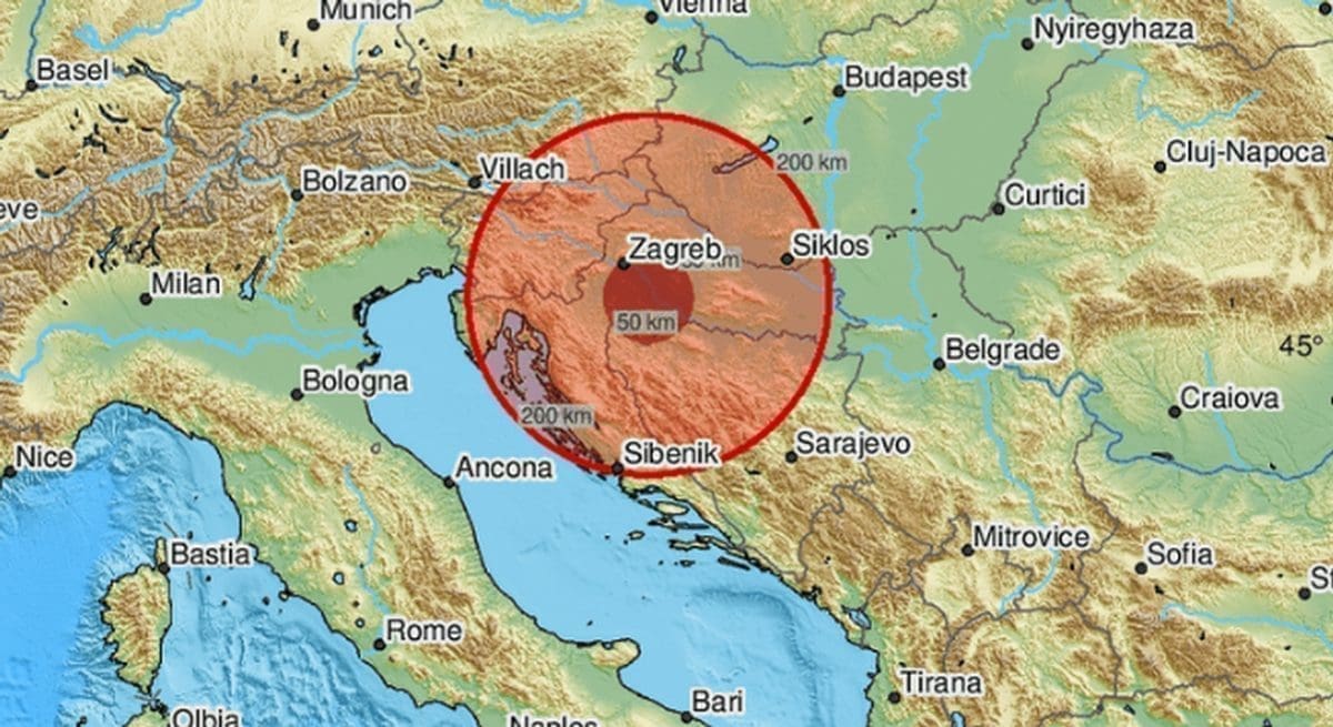 ZATRESLO SE U HRVATSKOJ Dogodio se novi potres, uznemireni stanovnici javljaju: "Bilo je jako ružno. Prestrašeni smo"