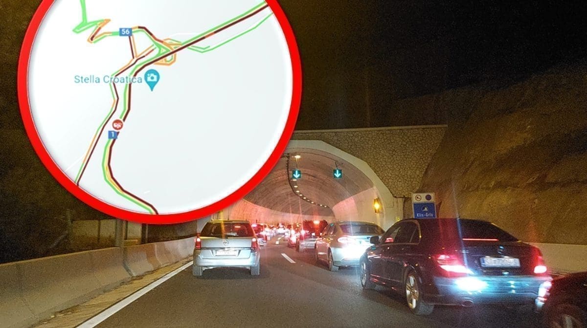 STRAVIČNE GUŽVE U SMJERU DUGOPOLJA Još uvijek se opsadno stanje i totalna blokada prometa: "Ne pomičemo se s mjesta. Užasno je..."