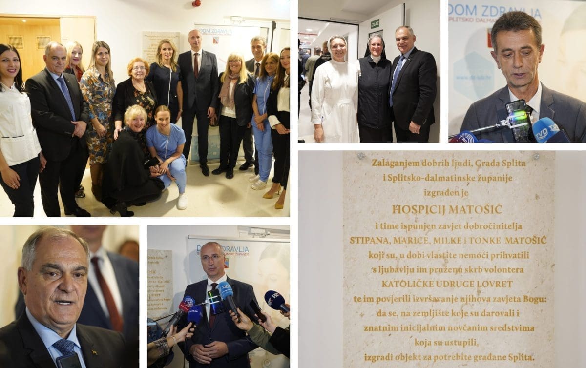 GOLEMA RADOST I PONOS U SPLITU Konačno je svoja vrata otvorio Hospicij "Matošić", uskoro stižu prvi pacijenti: "Dugo smo ovo čekali i svi smo sretni i zadovoljni"