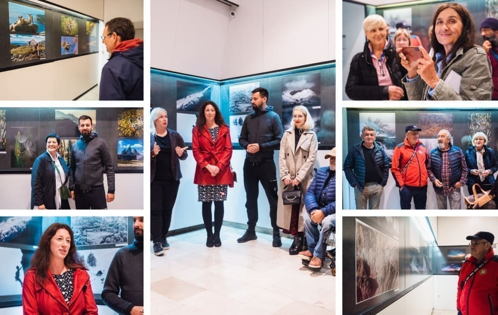 ŠUŠUR U FOTOKLUBU SPLIT Otvorena tradicionalna izložba planinarske fotografije HPD Mosor, na otvaranje stigao i Ivošević