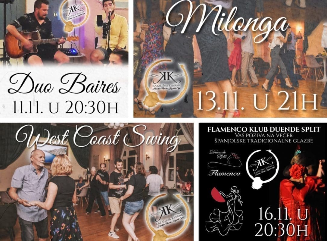 Kazališna Kavana Split u studenom donosi pregršt događanja