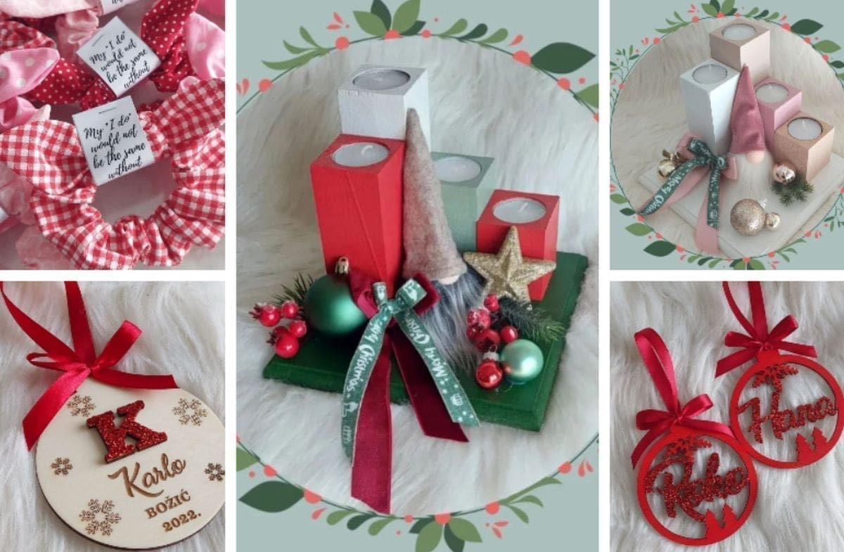 MEDICINSKA SESTRA ZLATNIH RUKU Više od sto adventskih vijenaca nestalo je dok kažeš keks, evo što sve mlada žena iz Dicma proizvodi