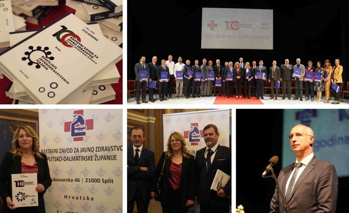 100 GODINA U SLUŽBI ZDRAVLJA NZJZ SDŽ "Zajedništvom, profesionalnošću, stručnošću i velikom odgovornošću, možemo se nositi sa svim javno-zdravstvenim izazovima"