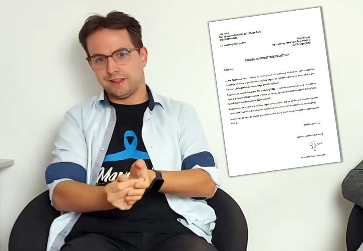 OPORBA IZ SEGETA PISALA EU INSTITUCIJAMA "Segetska HDZ-ova vlast ima doslovno nultu toleranciju na demokraciju"