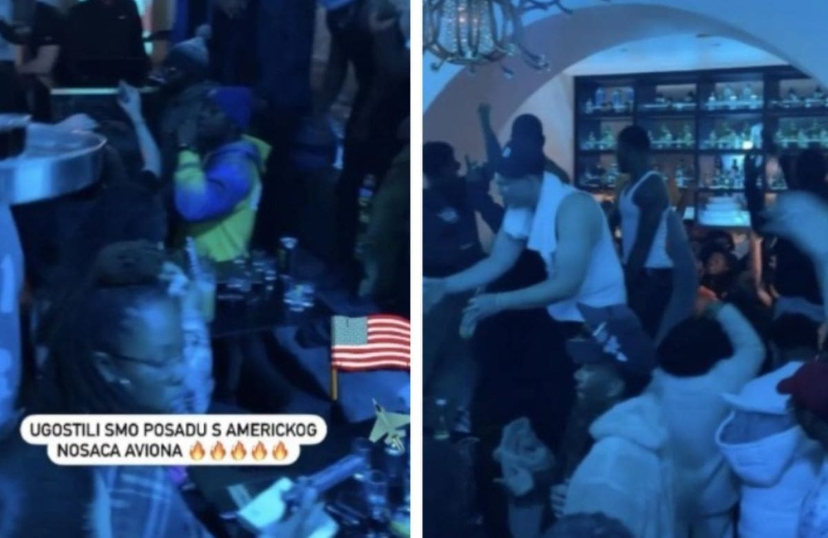 LUDO SE ZABAVLJAJU Ekipa s američkog nosača aviona uživala u splitskom klubu