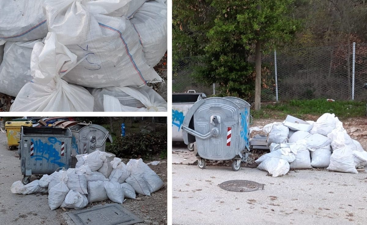 DO KADA OVAKO? Pojedini Splićani rade totalni nered u gradu, opet se građevinski otpad ostavlja na svakom koraku: "Može li Grad Split pronaći neko rješenje"