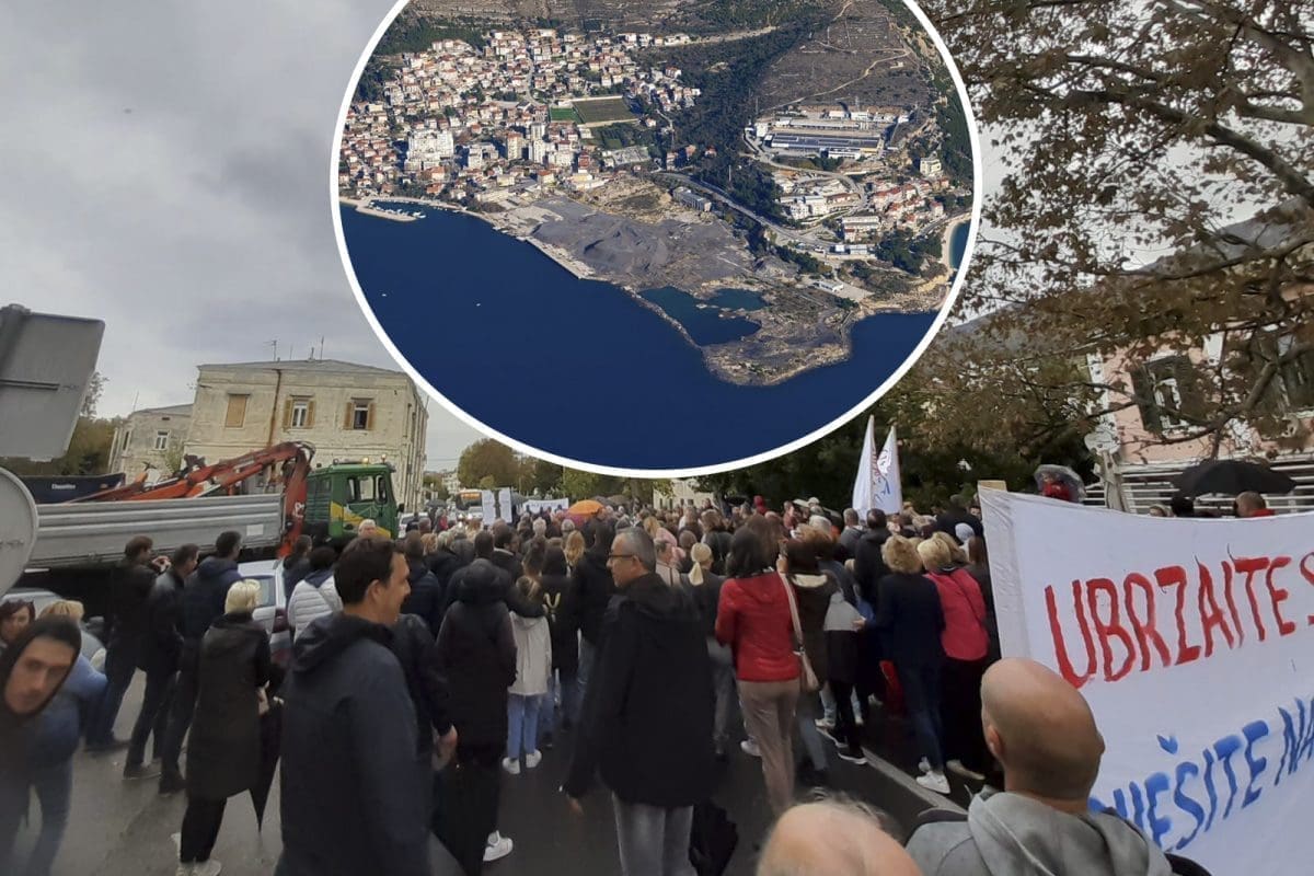 PROSVJED U DUGOM RATU Stotine građana izašlo na ulice: "Ubrzajte sanaciju, riješite nas šljake"