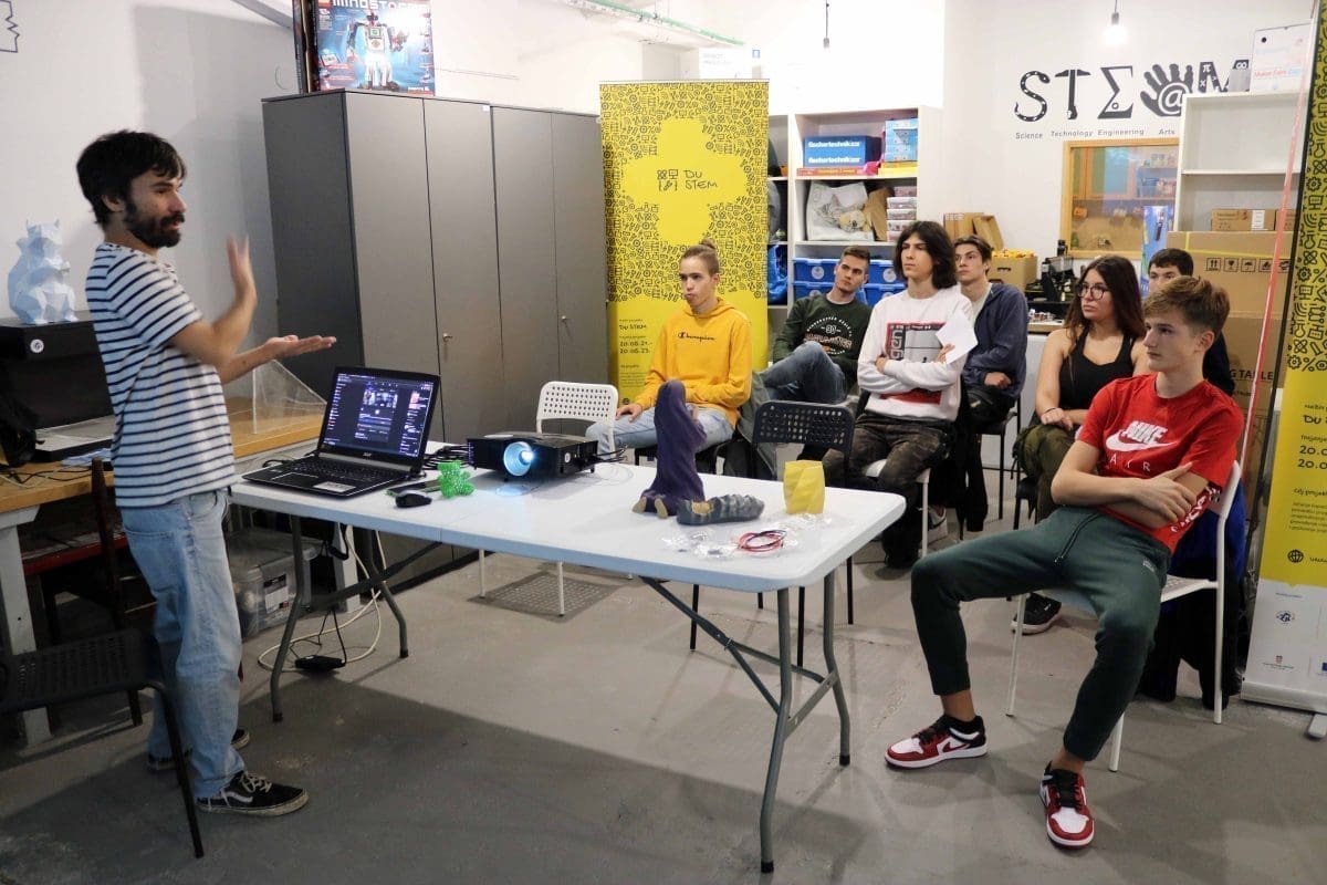 Radionicama 3D printanja započeo ciklus Du STEM radionica