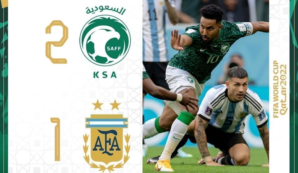KAKVA SENZACIJA Saudijska Arabija pobijedila Argentinu