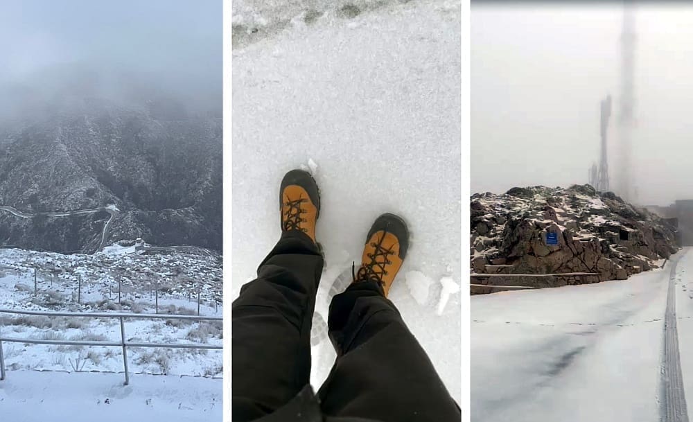 ZIMA ZAKUCALA NA VRATA Jutros -3 u zaleđu Klisa. Pogledajte snježnu bajku s Biokova