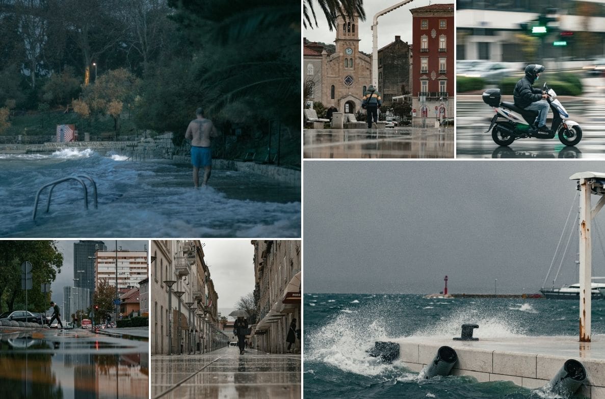 KONTRA JUGU I PLIMI Ovog kupača ništa nije zaustavilo u omiljenom ritualu