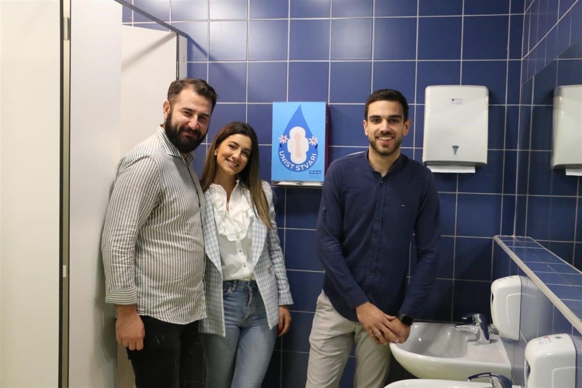 Studentice će biti oduševljene ovom novosti koja je postavljena u ženskim toaletima na svim sastavnicama splitskog sveučilišta