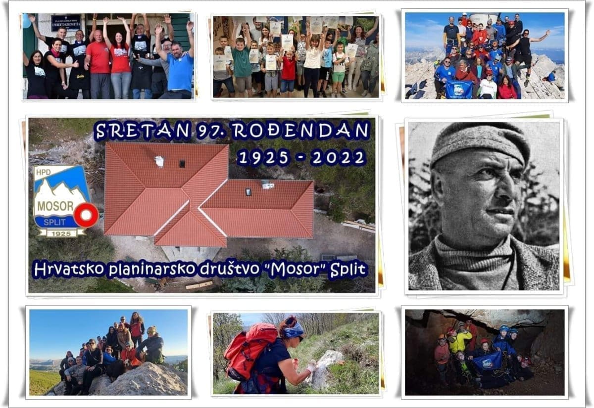 VELIKO SLAVLJE KOD PLANINARA HPD Mosor slavi skoro pa stotu godinu svog postojanja!