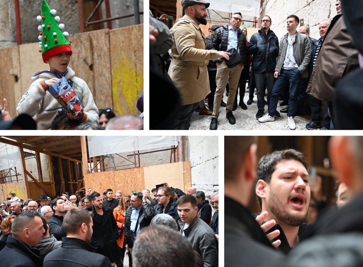 SPLIT NE DA SVOJU TRADICIJU Klape ispod Ure oduševile mnoštvo