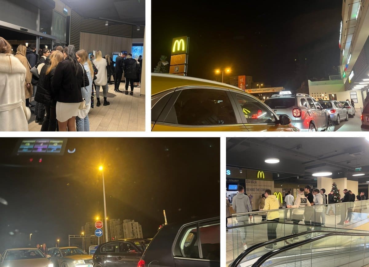 KAD SI GLADAN NISI SVOJ Splićani ogladnjeli iza ponoć: Redovi su ogromni, nastao prometni kolaps