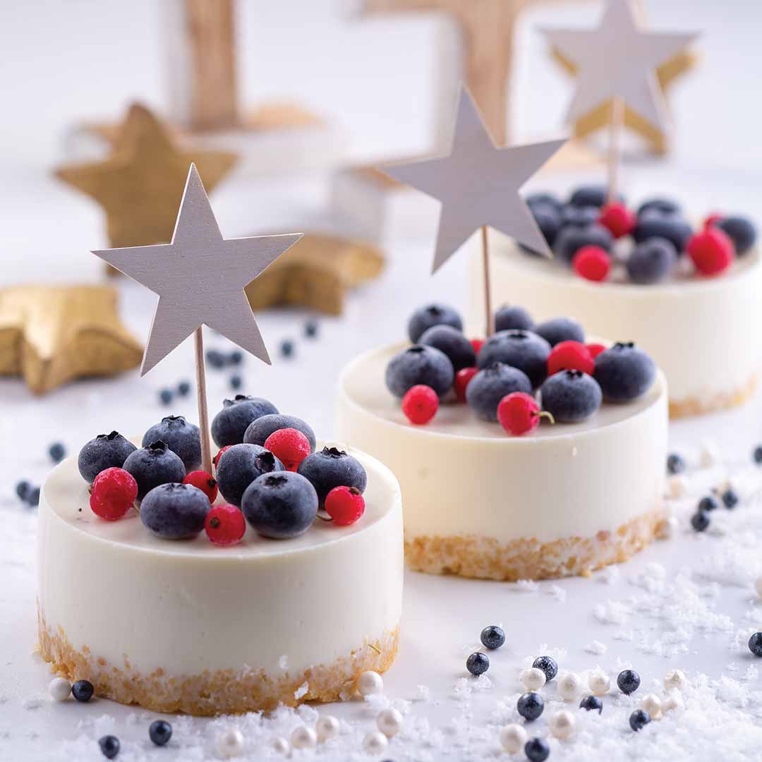 BOŽANSTVENA KOMBINACIJA Donosimo neodoljivi recept za cheesecake koji će obogatiti svaki novogodišnji stol