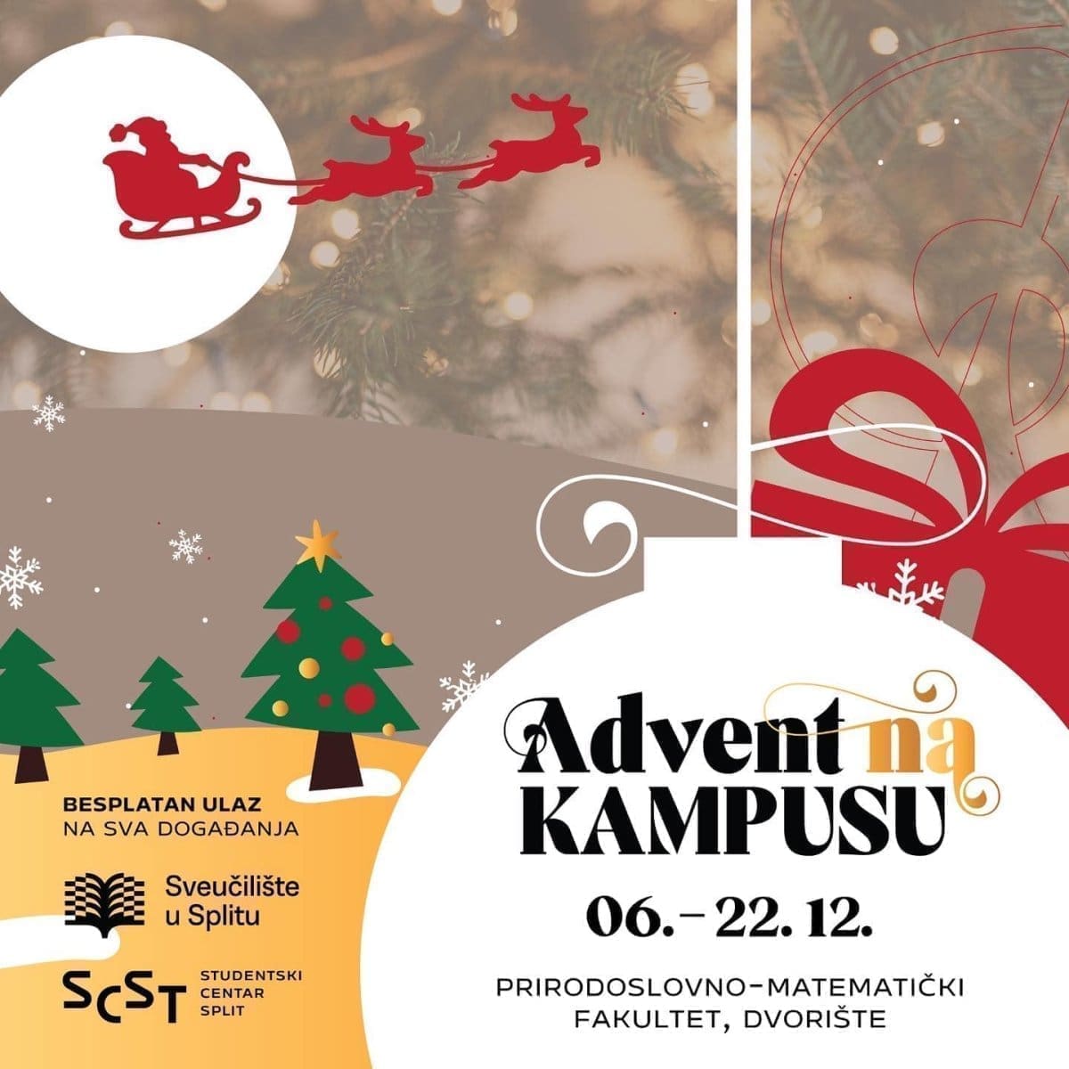 Otvorenje Adventa na Kampusu, trajat će do 22. prosinca