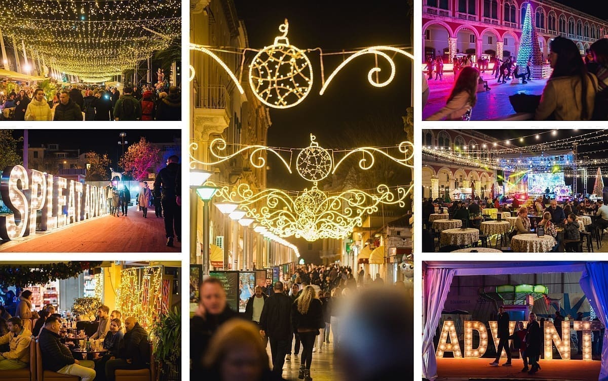 Ovo su sve lokacije na kojima će se održavati program Adventa u Splitu. Donosimo sve detalje
