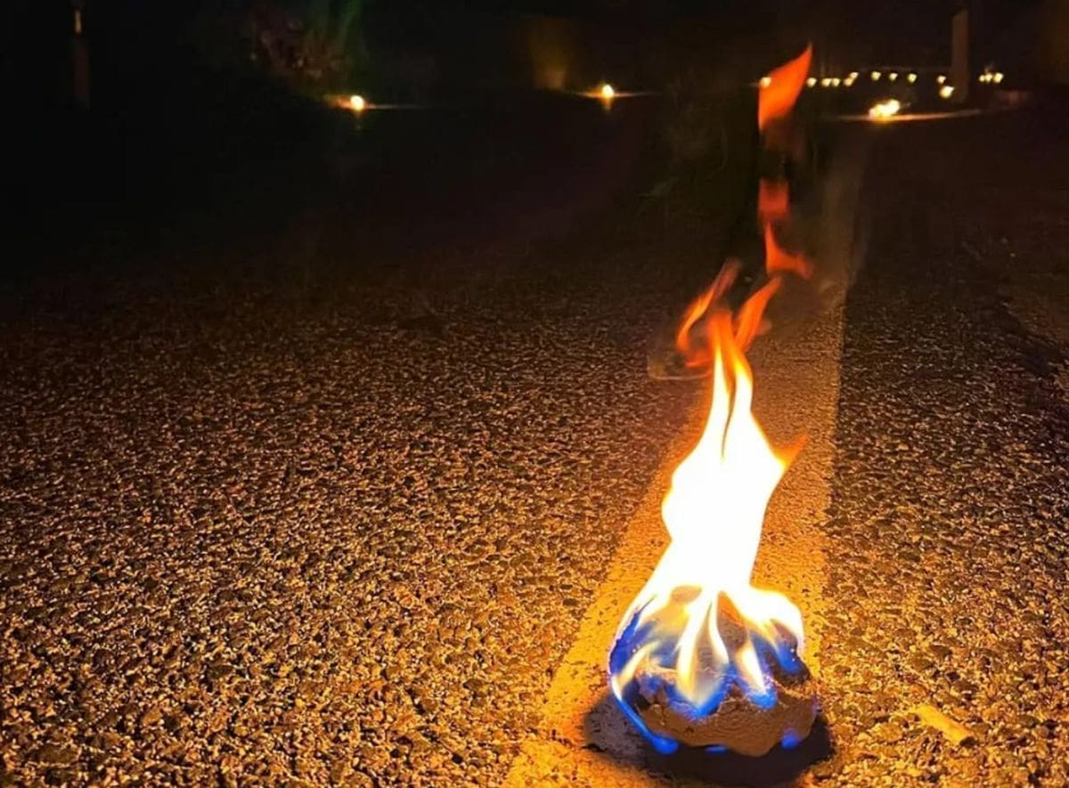 SPEKTAKULARNI PRIZORI IZ ZAGORE Pogledajte zapaljene vatrene kugle