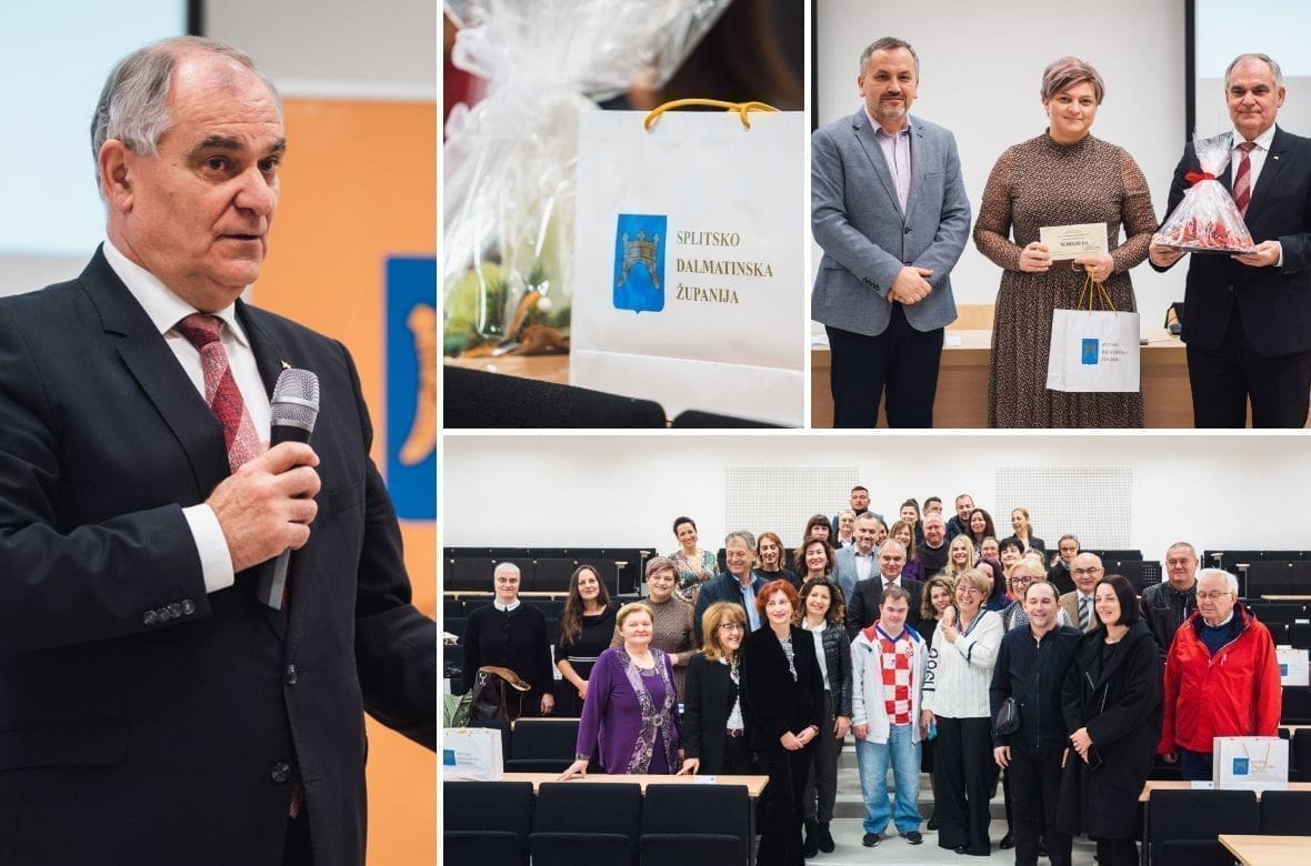 I ove godine županija uoči božićnih blagdana za 36 udruga, ustanova i institucija koje se bave humanitarnim i socijalnim radom donira po 10.000 kuna