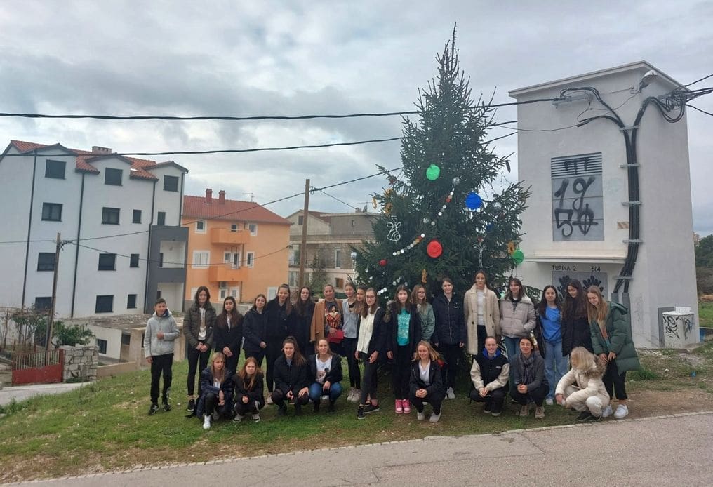 DJECA SA ŠINA OKITILA BOR U KVARTU Sami su dizajnirali i izradili ukrase, izgledaju predivno