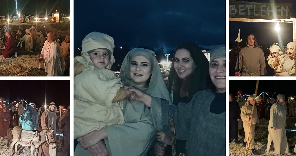 ŽIVE JASLICE U ČAVOGLAVAMA Spektakl u Zagori pred 500-tinjak gledatelja: Čak dva hektra uređenog terena "postala" su Betlehem