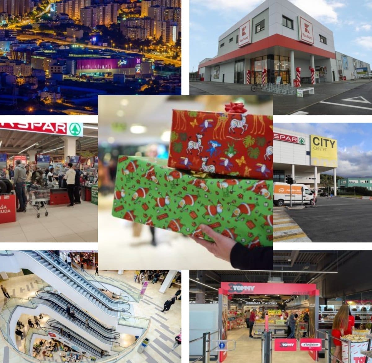 PRIPREMITE SE NA VRIJEME! Provjerite kako će trgovine i shopping centri u Splitu raditi za božićne blagdane