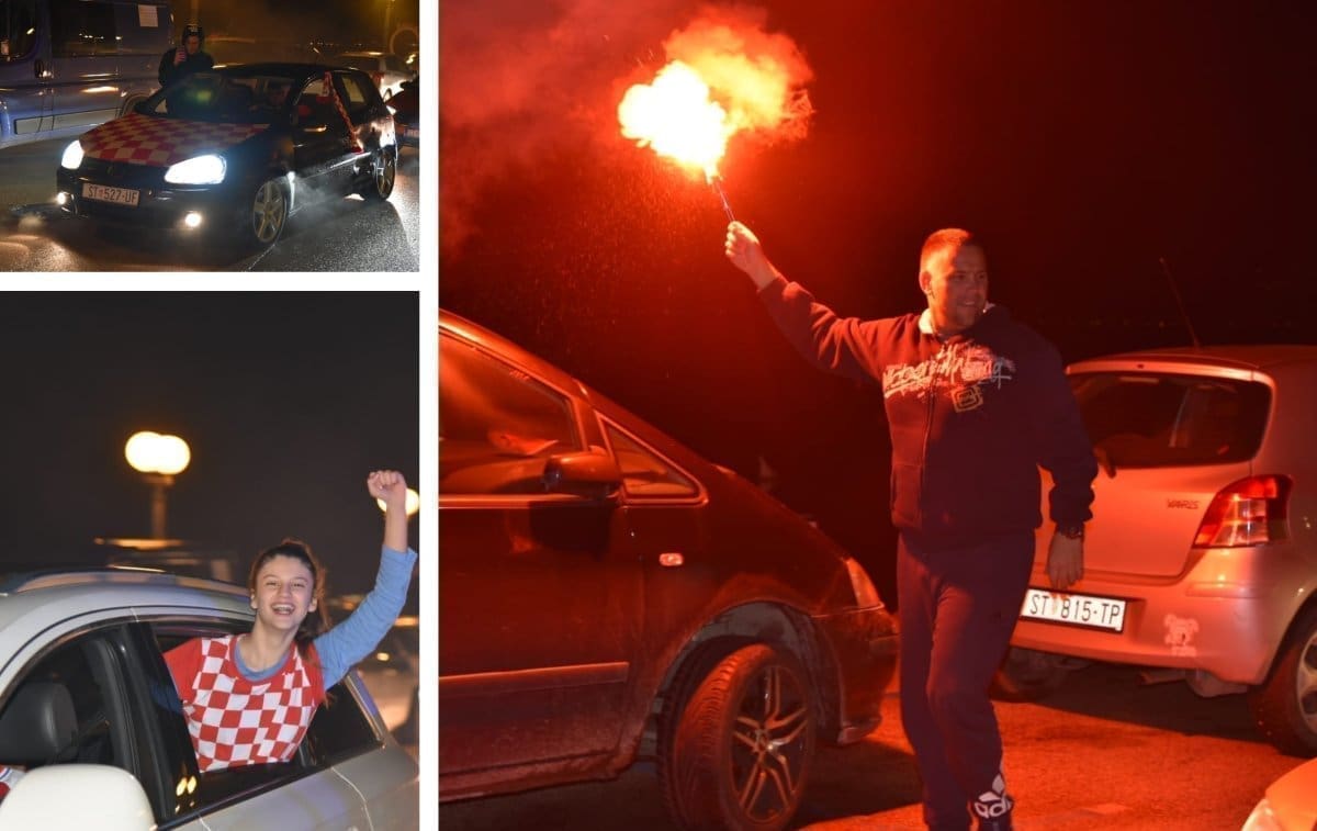 SPEKATKULARNO SLAVLJE Pale se baklje, vijore zastave, sirene se ne gase. Donosimo navijačku atmosferu iz Omiša i Kaštela