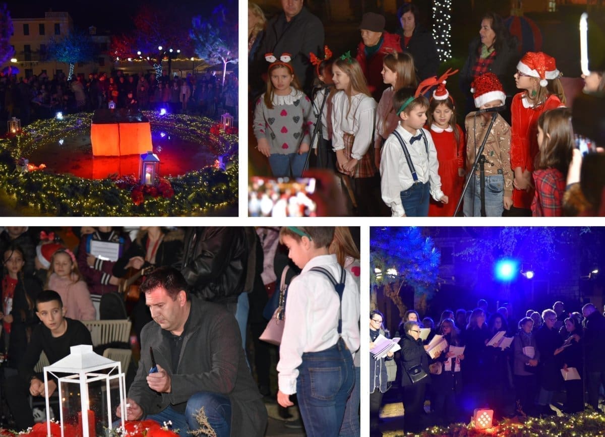 OKUPILI SE U DUHU BOŽIĆA Kaštelani upalili četvrtu adventsku svijeću