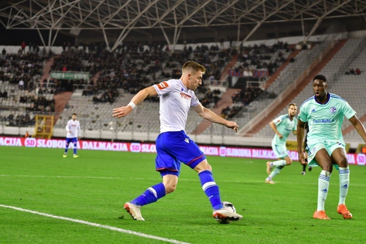HAJDUK - RADOMLJE 2: 1 Hajdukov napadač na posudbi zabio za Slovence