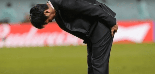 Znate li Zašto se japanski izbornik poklonio? Nije točno da se poklonio Hrvatima!