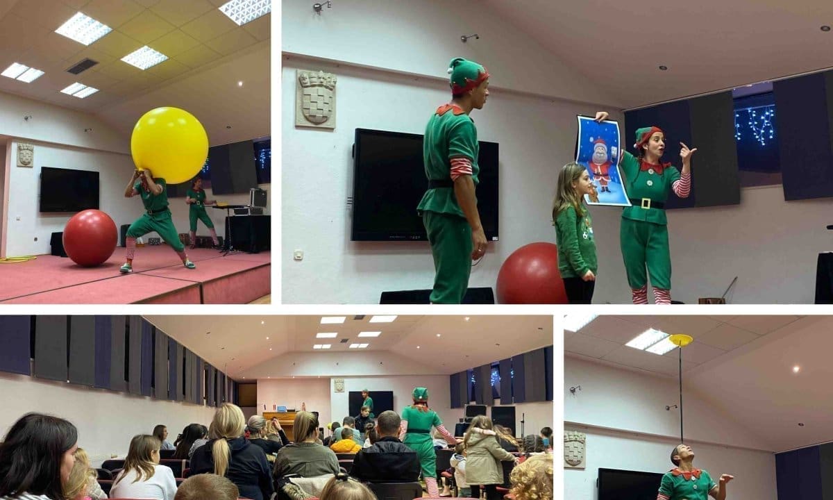 ADVENT U OTOKU Cirkus show oduševio najmlađe