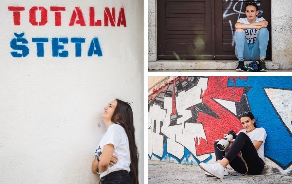 SPLITSKA MATURANTICA KOJOJ JE NEBO GRANICA Niže uspjeh za uspjehom, a sve njezine talente teško je nabrojati: "Ja sam ljuta Torcida i ne znam kako ću bez Hajduka"