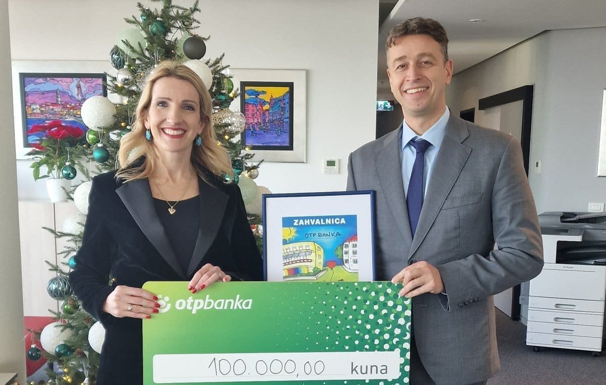 OTP banka daruje djecu Dječjeg doma Maestral, SOS Dječjeg sela Hrvatske, OŠ Voštarnica i Dječjeg vrtića Latica