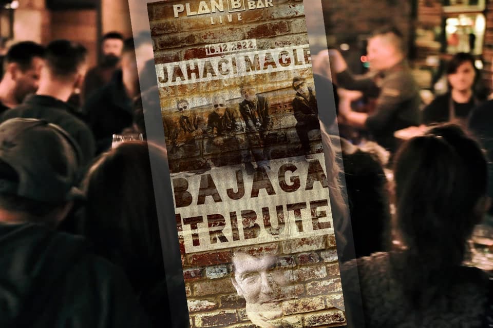 KONCERT KOJI SU SPLIĆANI DUGO ČEKALI Jahači magle i Bajaga tribute večer 16.12. u Back Baru Plana B