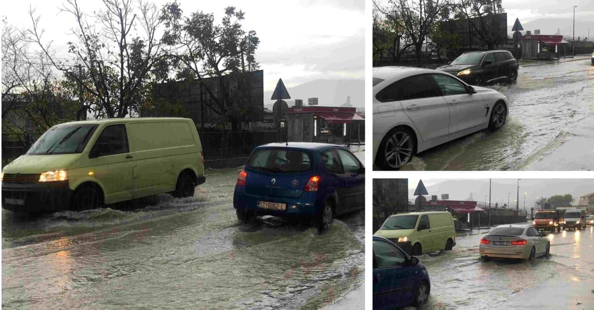 NEVRIJEME ZAHVATILO PODSTRANU Ceste plivaju, prometuje se otežano