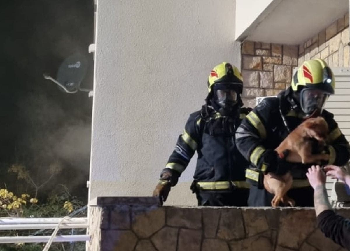 STRAŠAN POŽAR U DALMACIJI Evakuirano dvoje ljudi i tri psa, materijalna šteta ogromna