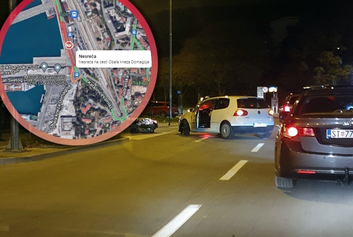 OBOREN MOTOR U TRAJEKTNOJ LUCI Dvije osobe hitno prebačene u splitsku bolnicu