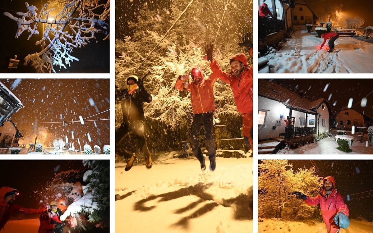 SNJEŽNA IDILA ZAHVATILA DIO ZEMLJE Ovako izgleda kada Splićani uživaju u prvim zimskim radostima