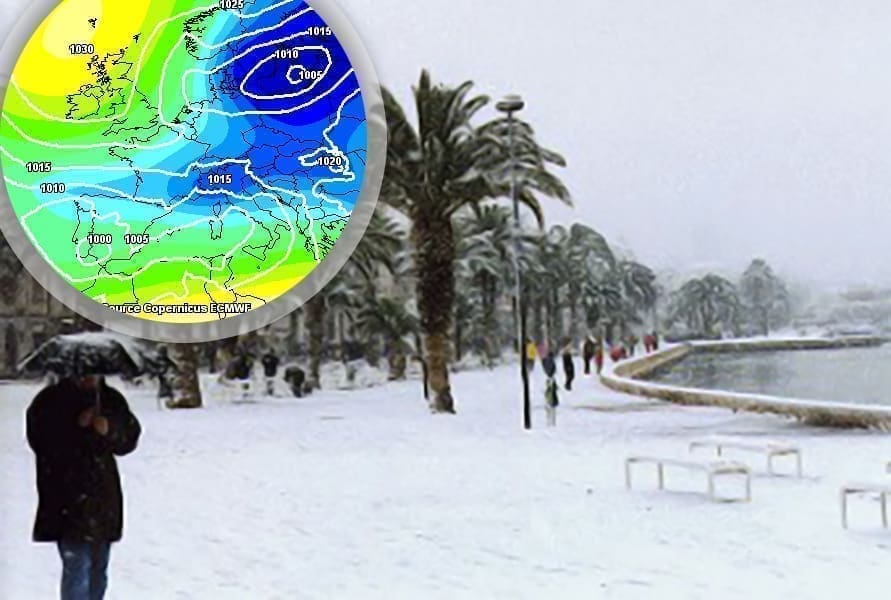 VIDEO Što se događa sa zimom? Danas je bilo do 17 stupnjeva. Na današnji dan 1996. Split je bio zatrpan ispod 23 centimetra snijega!
