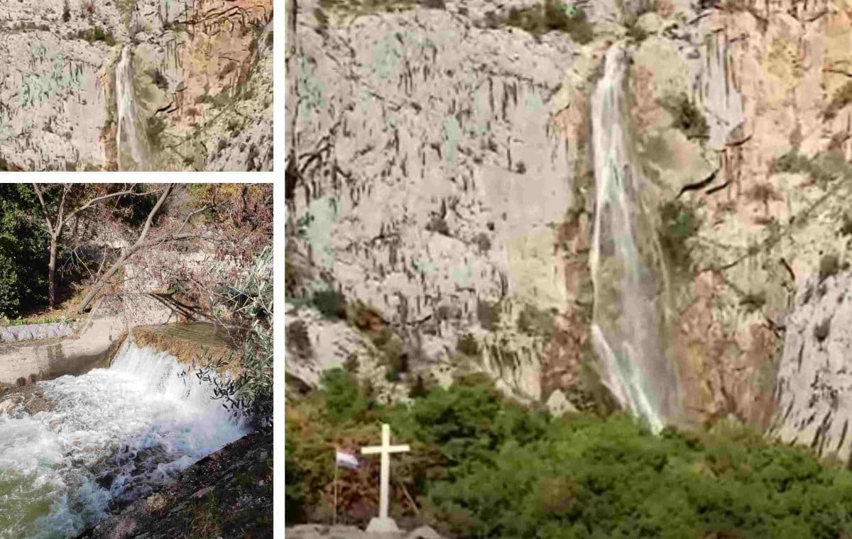 NJEGOVE VODE OBRUŠAVAJU SE NIZ PADINE Aktivirao se vodopad u zaleđu Omiša