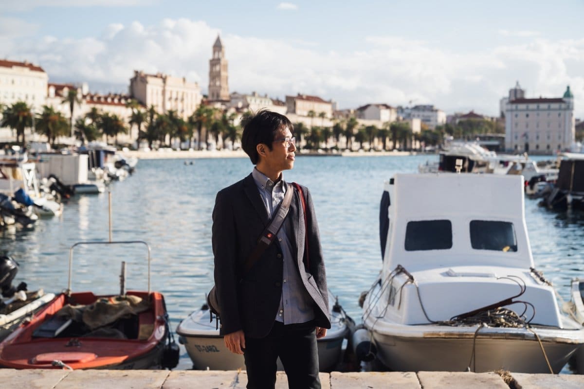 JAPANSKI FOTOGRAF KOJEG OBOŽAVAJU SPLIĆANI Pitali smo ga tko će danas pobijediti: "To je kao da ti se dva najbolja prijatelja sukobe"