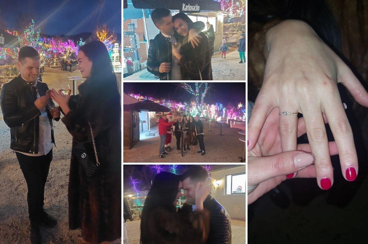 MOŽE LI ROMANTIČNIJE? 'Pale' prve zaruke u Božićnom selu: "Nama je današnji događaj dokaz da je Božićno selo, jednom riječju - ljubav"