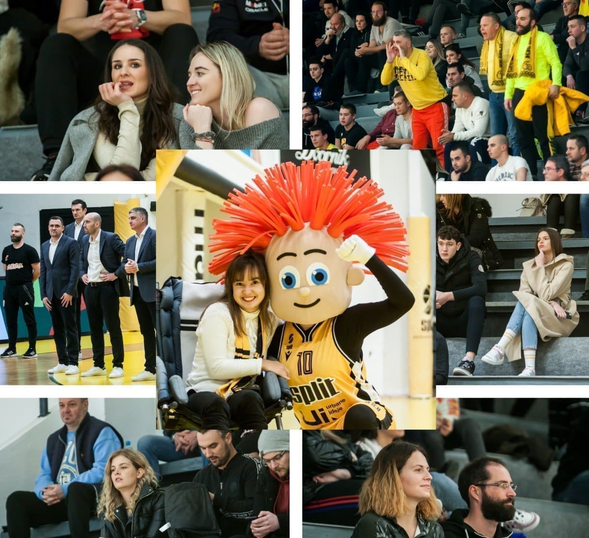 SPLITSKE LJEPOTICE NA GRIPAMA Pored njih i poraz manje boli! Pogledajte koga smo sve snimili na tribinama