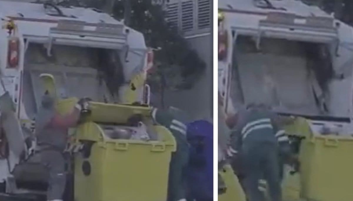"OVO ĆETE VIDIT' SAMO U SPLITU" Djelatnici Čistoće pokušali neobičnom tehnikom popraviti kontejner, a kad nisu uspjeli, pogledajte što su napravili!