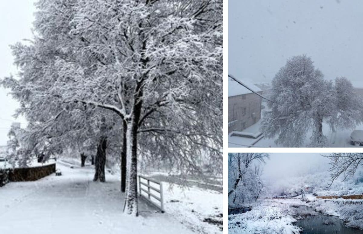 BAJKOVITI PRIZORI Snijeg zabijelio Dalmatinsku zagoru