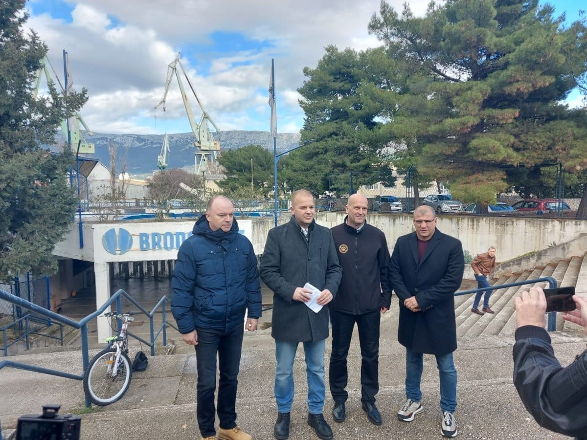 VRUĆA TEMA BRODOSPLITA Javnosti se obratili Kukavica, Pauk, Žaja i Šipić: "Ovaj grad treba škver, a škverani danas trebaju grad!