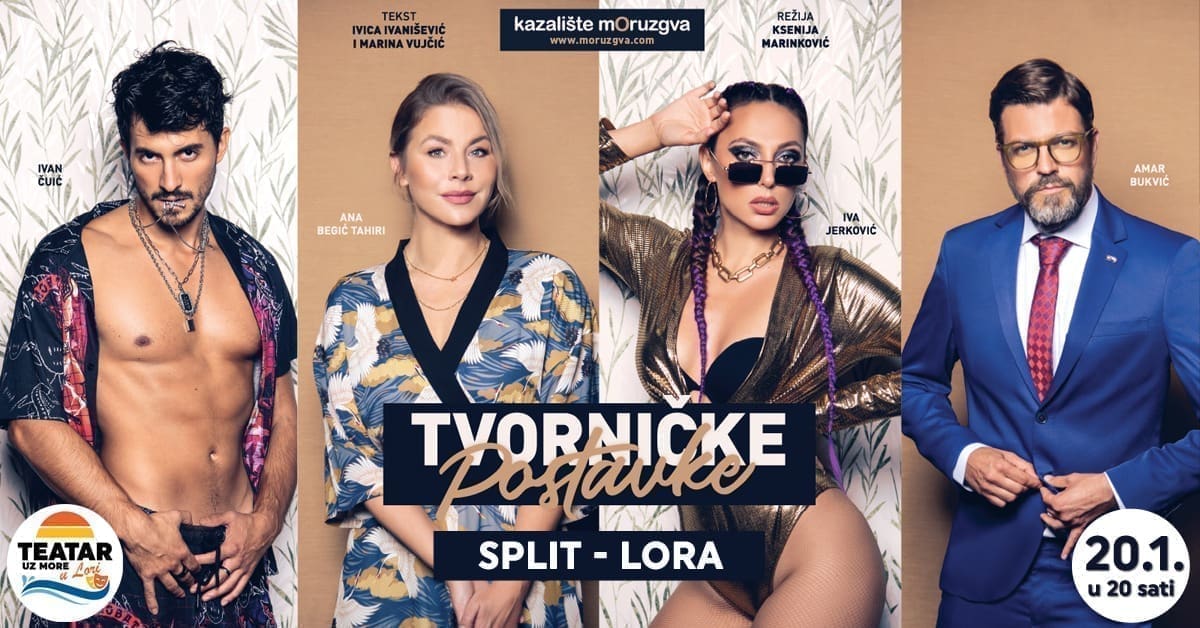 ZAPOČNITE NOVU GODINU S TRI HIT KOMEDIJE U Teatar uz more vraćaju se "Tvorničke postavke", "Puni panison", a stiže i "Casabianca"