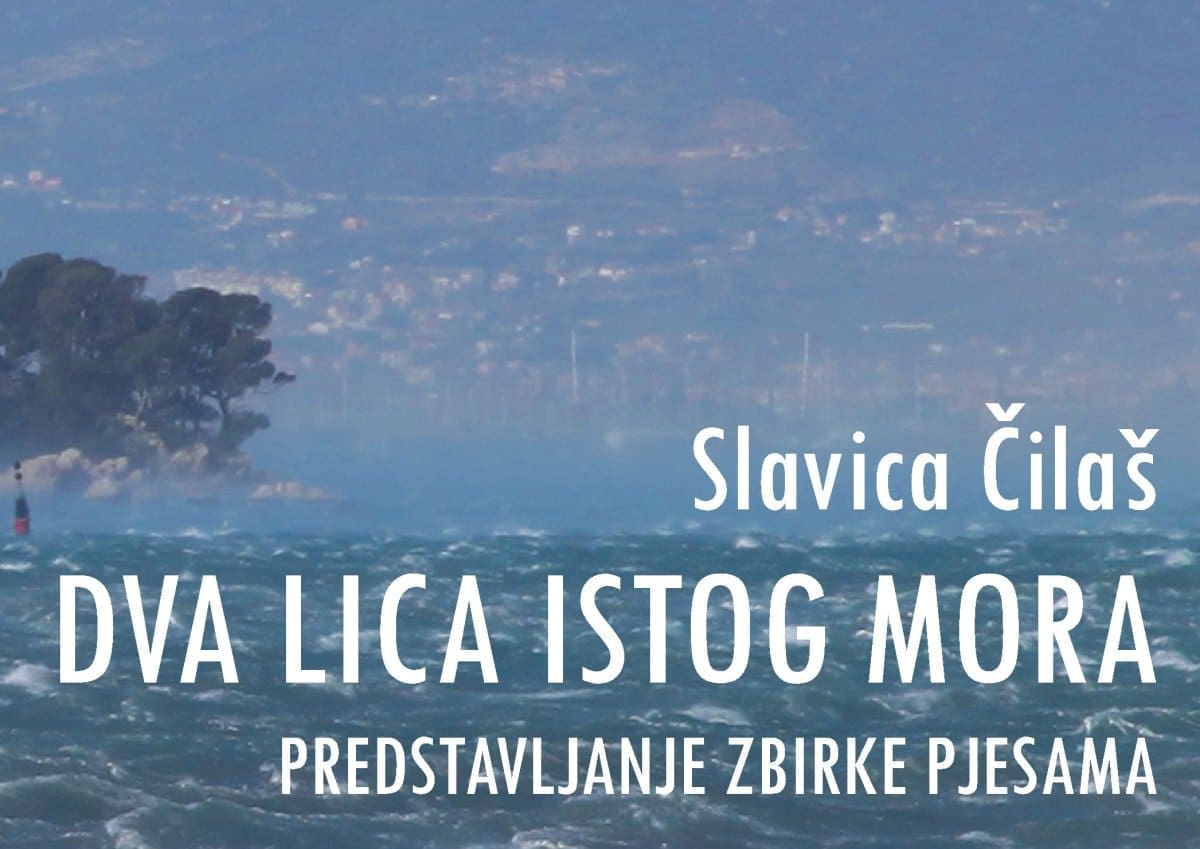 Slavica Čilaš u Solinu predstavlja zbirku pjesama "Dva lica istog mora"