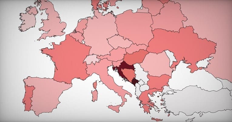 HRVATSKA NAJGORA Objavljena karta poreza na kupnju